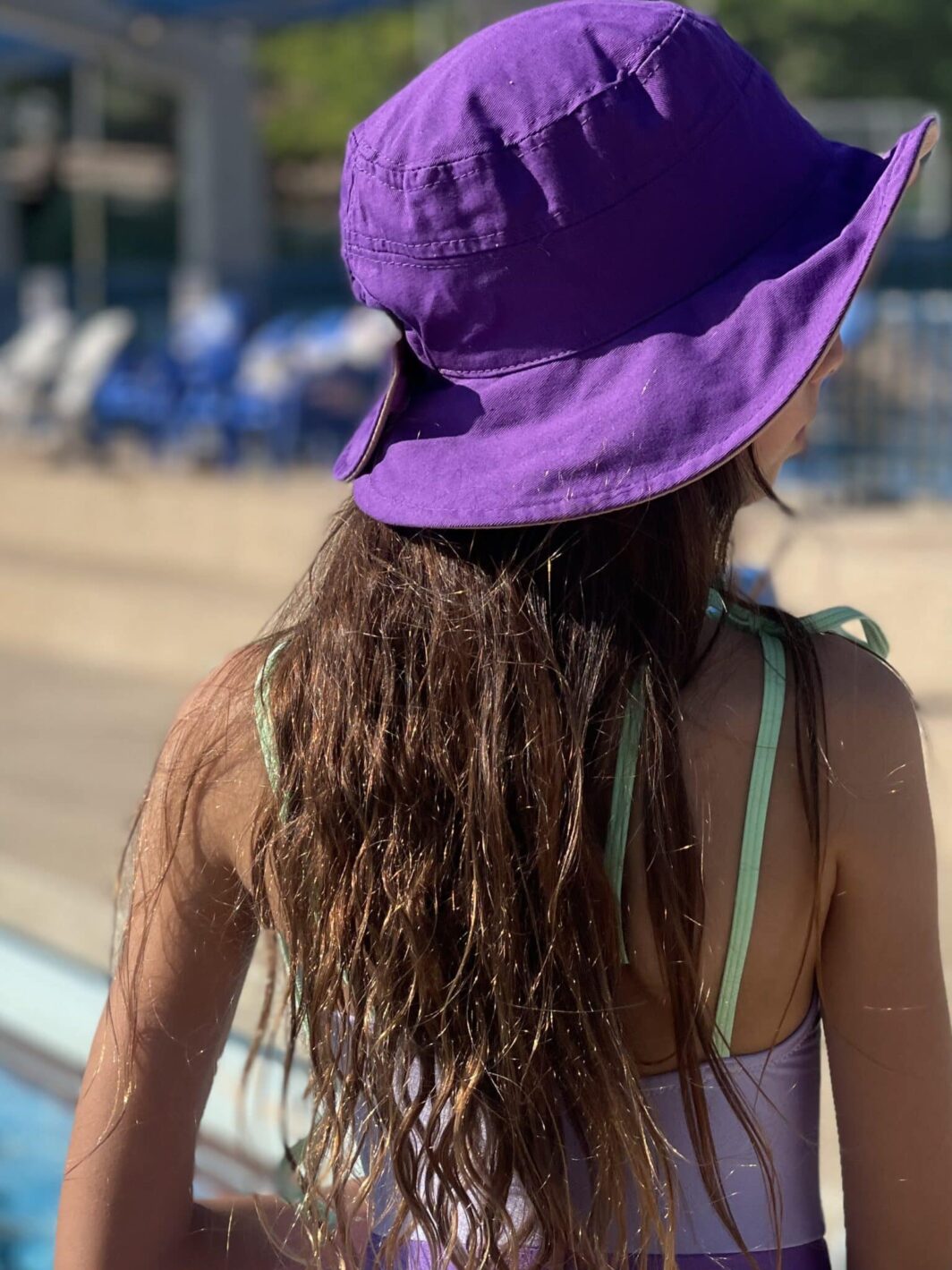 ⁦כובע דו״צ מאייר - סגול ורוד⁩ – תמונה ⁦2⁩
