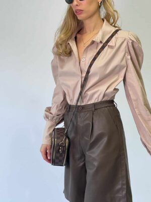 חולצה_מכופתרת_כתפיים_מנופחות_בז׳_2