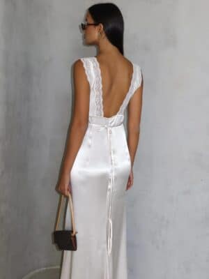 שמלת_סאטן_מקסי_דניז_לבנה_2