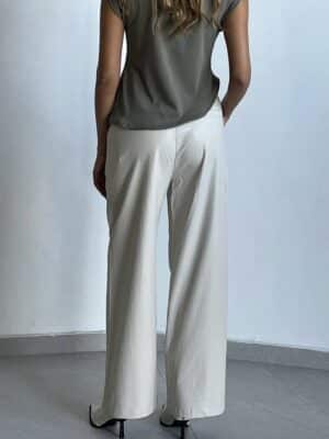 מכנס_ארוך_דמוי_עור_שרוך_שחף_שמנת_2