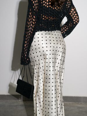 חצאית_סאטן_מקסי_לאונה_שמנת_נקודות_2