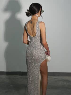 שמלת_פייטים_מקסי_מרגרט_שמפניה_2