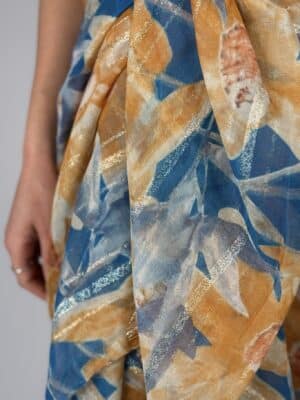 פראו נקסוס פרחוני מוזהב צהוב 2