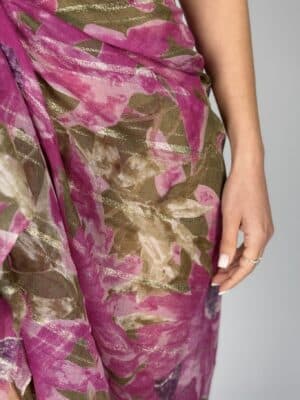 פראו נקסוס פרחוני מוזהב סגול 2