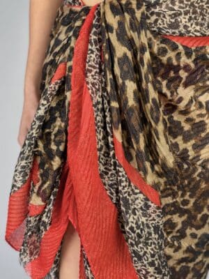 פראו אולימפוס מנומר חום אדום 2