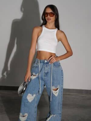 ג׳ינס לבבות לאבי כחול 2