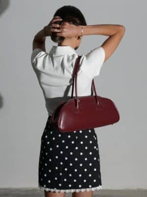 חולצת צווארון ביג׳ין לבנה 2