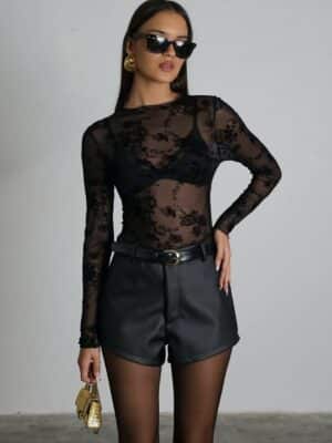 בגד גוף גולדיר שחור 1