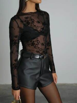 בגד גוף גולדיר שחור 2