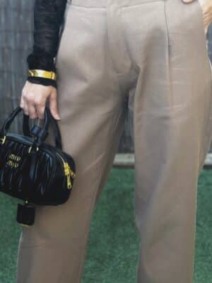 מכנס ארוך דאסי חום 2